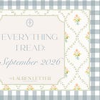 Everything I Read | September 2026