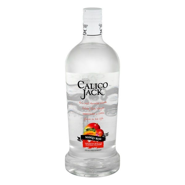 Calico Jack mango rum. 