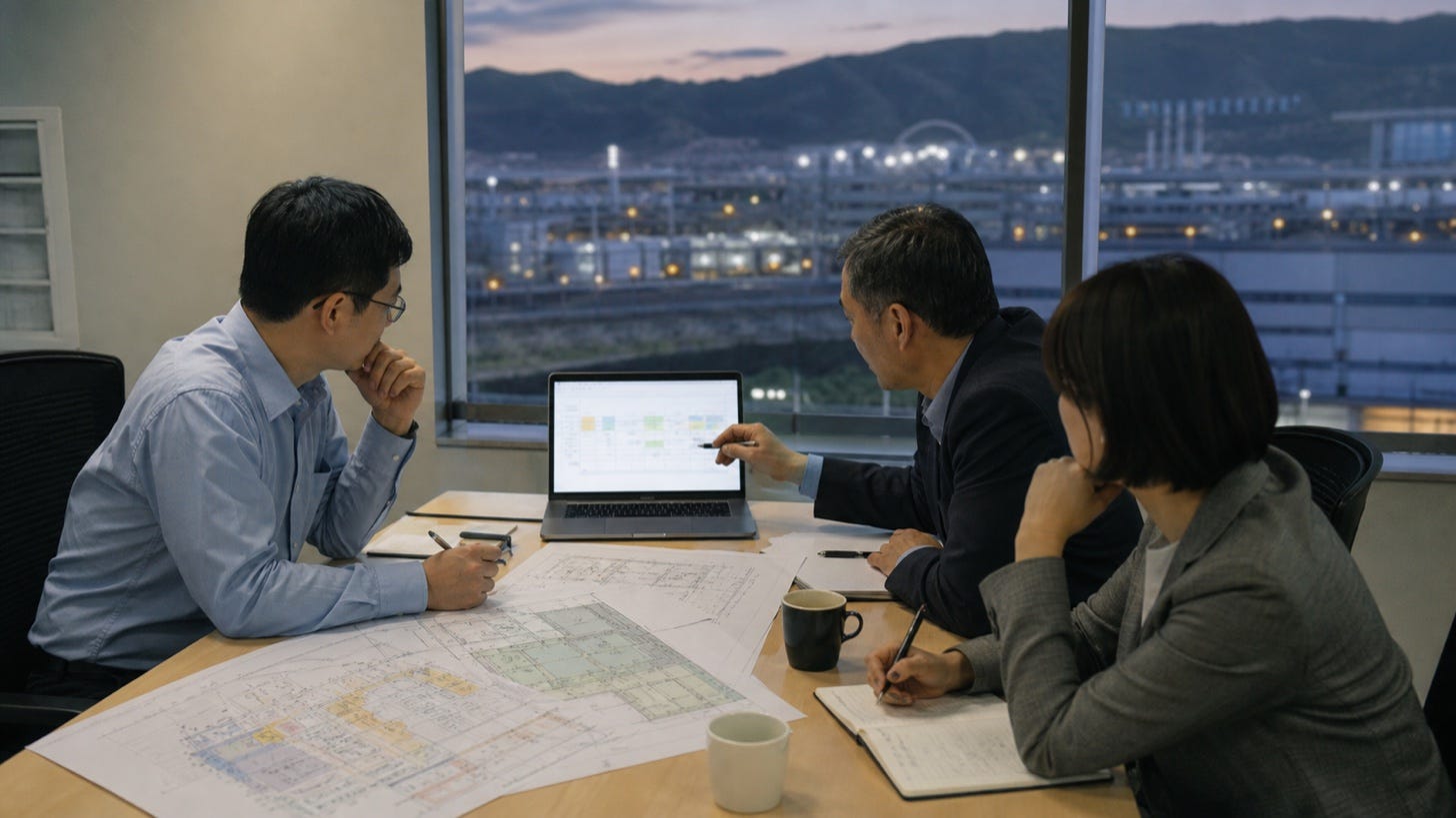 情境圖:235 億元 capex 把產能、折舊、客戶承諾與時間窗綁在一起(圖:WiseUp AI 情境圖) 情境圖:235 億元 capex 把產能、折舊、客戶承諾與時間窗綁在一起(圖:WiseUp AI 情境圖)