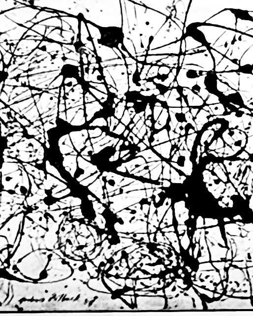 Jackson Pollock - Number 7A - © Photograph by Sam Sunshine 