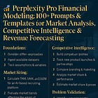 📊 Perplexity Pro Financial Modeling: 100+ Prompts & Templates for Market Analysis, Competitive Intelligence & Revenue Forecasting