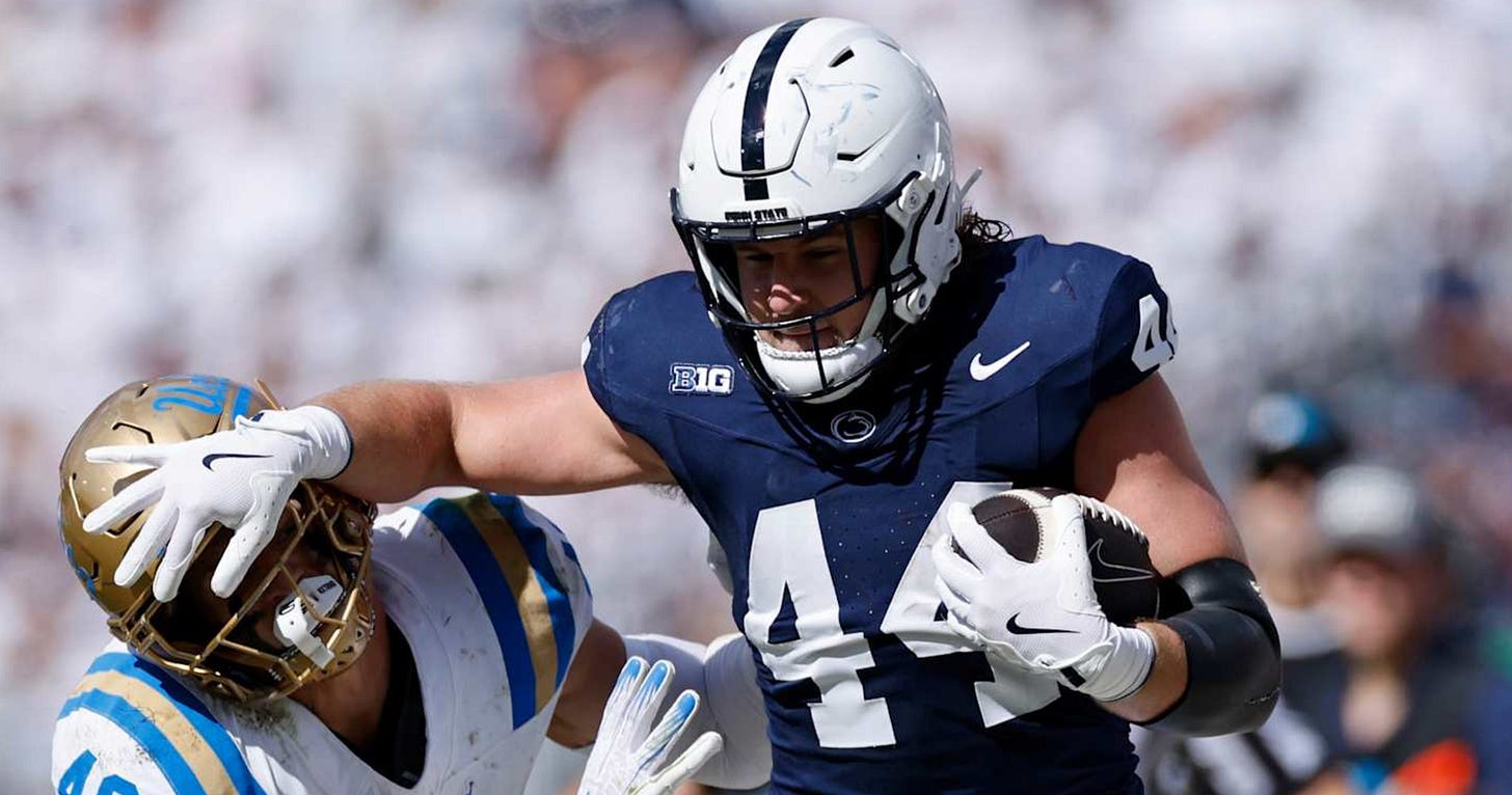 Tyler Warren NFL Draft 2025: Scouting Report for Penn State TE | News,  Scores, Highlights, Stats, and Rumors | Bleacher Report