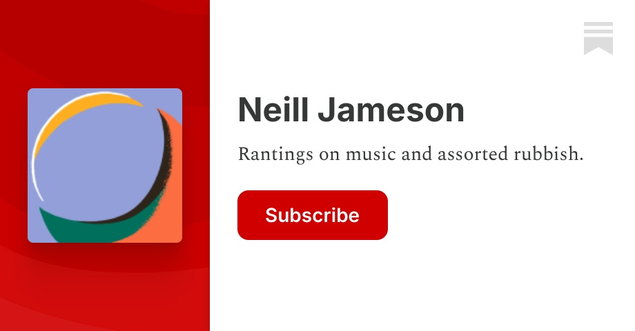 Neill Jameson | Substack