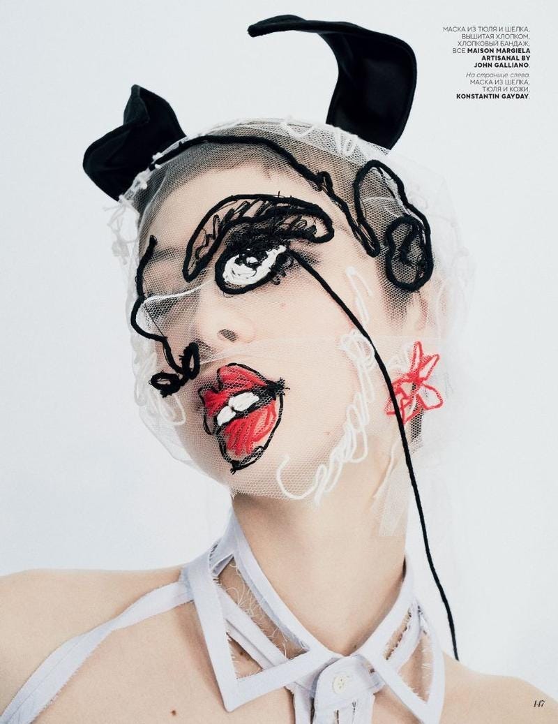 Black-is-no-colour — Vogue Russia May 2017, Editorial “I know you,...