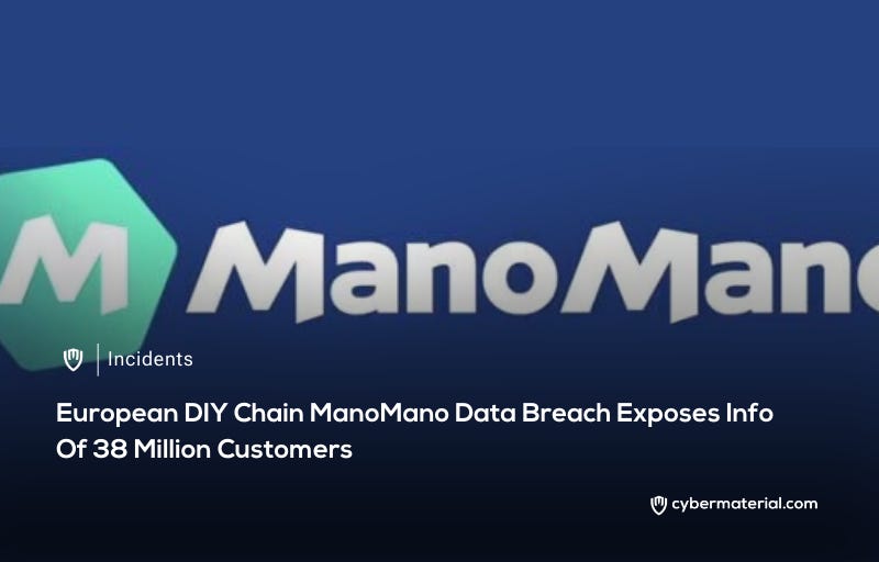 ManoMano Data Breach Affects 38 Million Customers