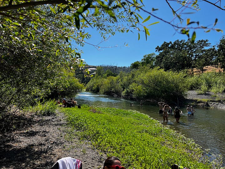 Hikes, tours, and river swims at Chalk Hill Artist Residency