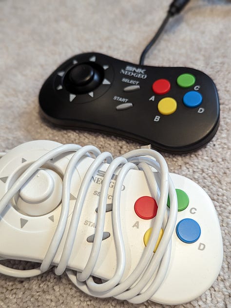 Neo-Geo mini controllers