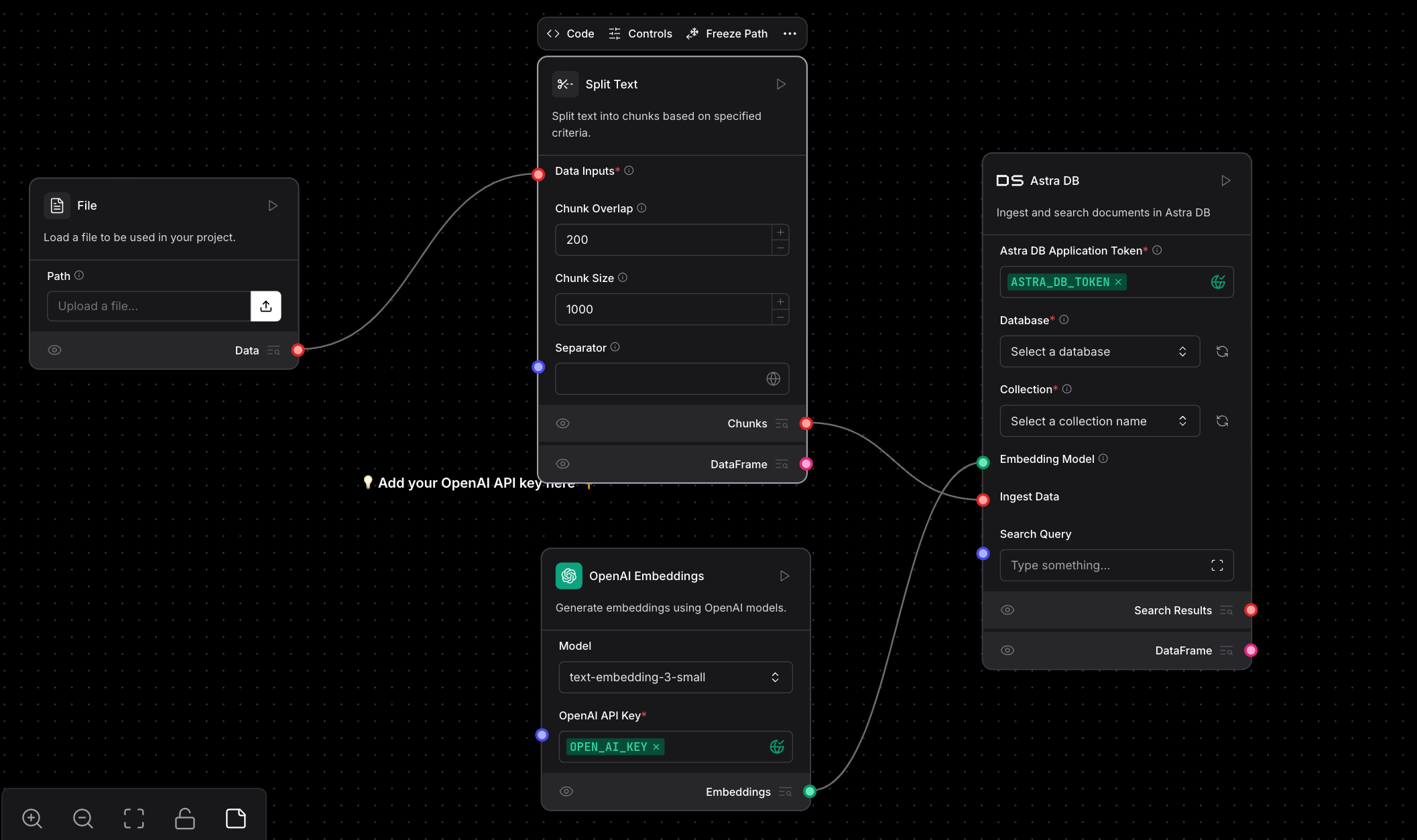 Building an AI Agent with Langflow and RAG