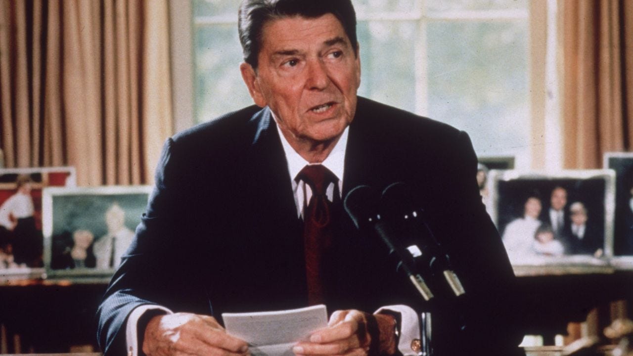 Released tape features Ronald Reagan using racist slur