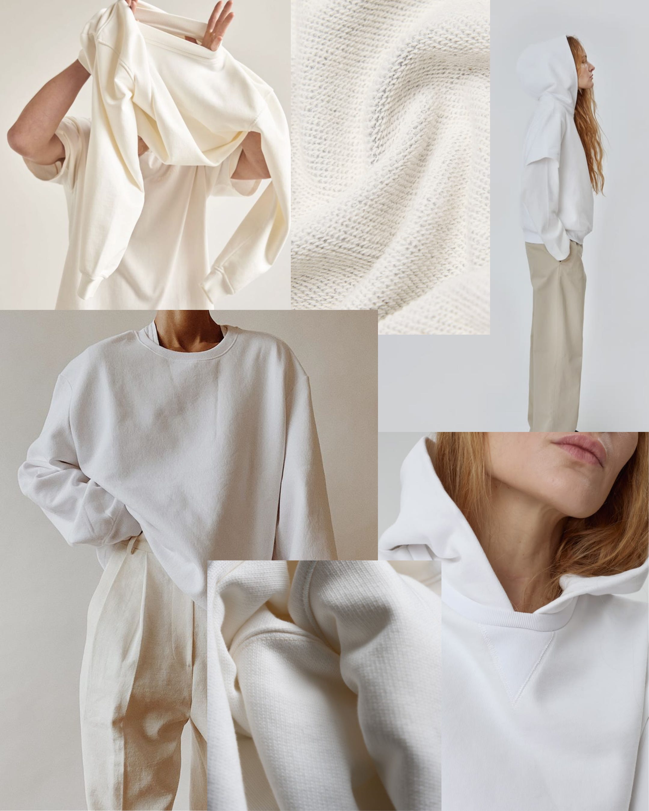 The Audacity of a White Sweatshirt - by Sogole Kane