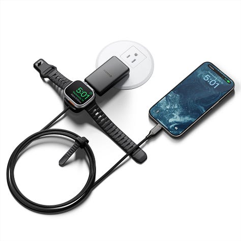 Nomad Apple Watch charger USB-C 100W