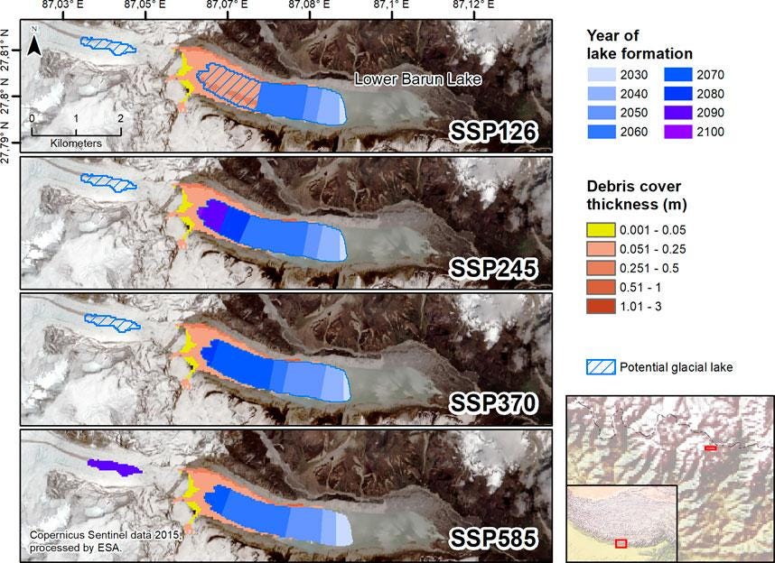 A map of the lake formation

AI-generated content may be incorrect.