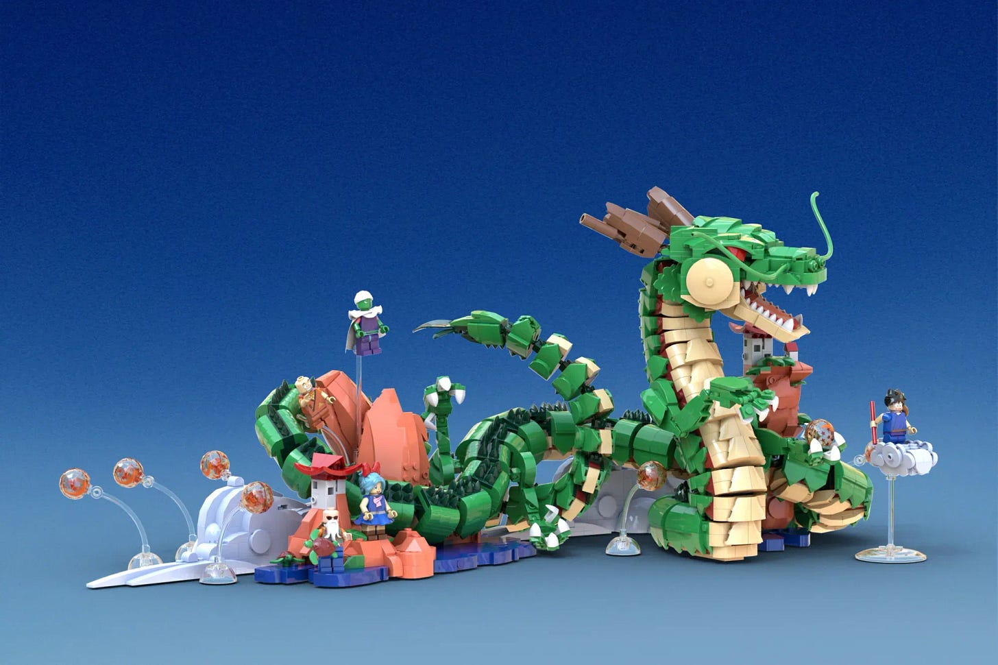 Dragon Ball, the Beginning. Shenron | LEGO® Ideas