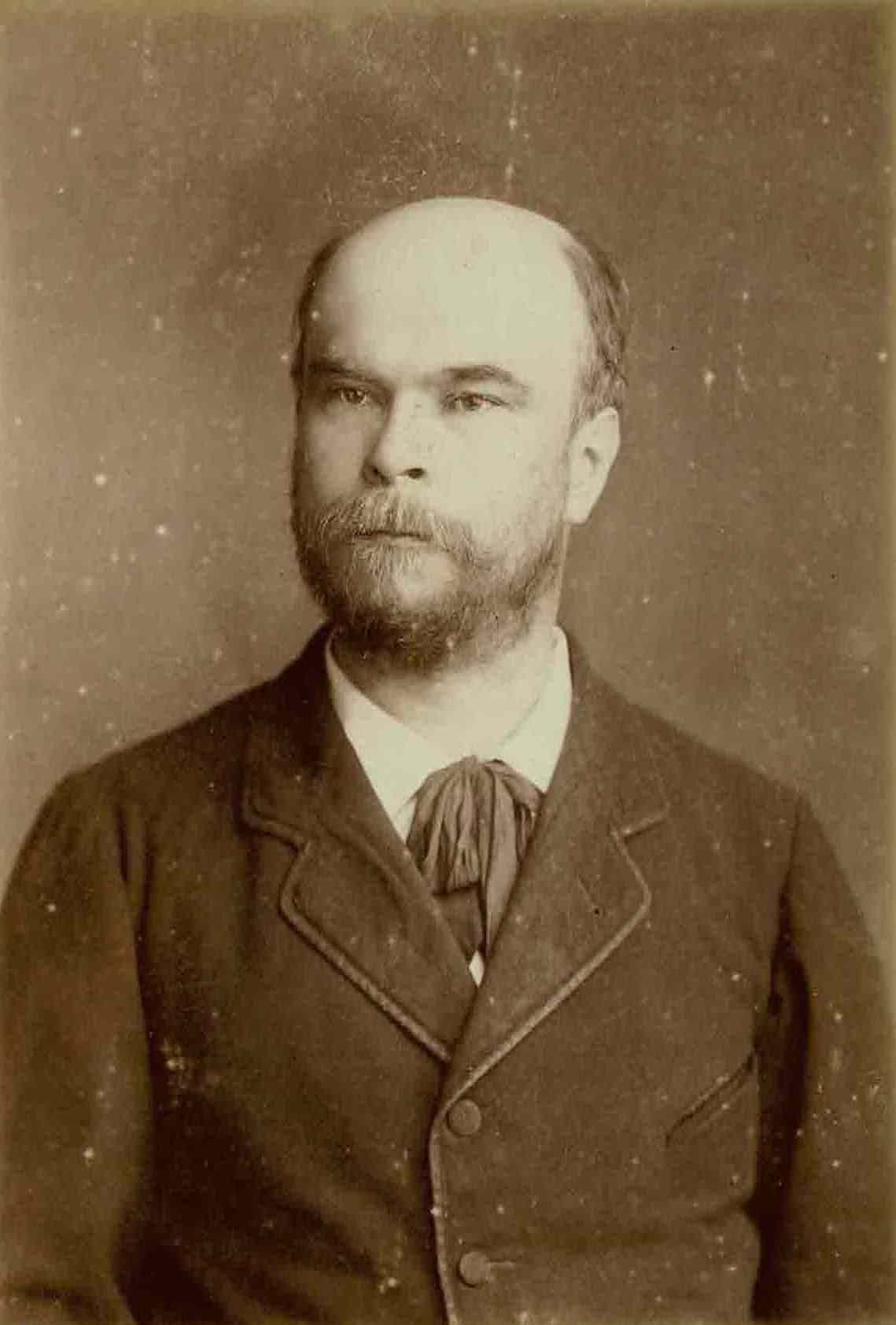 Paul Verlaine - Original photograph by Alcide Allevy. 1883 Paul Verlaine - Original photograph by Alcide Allevy. 1883