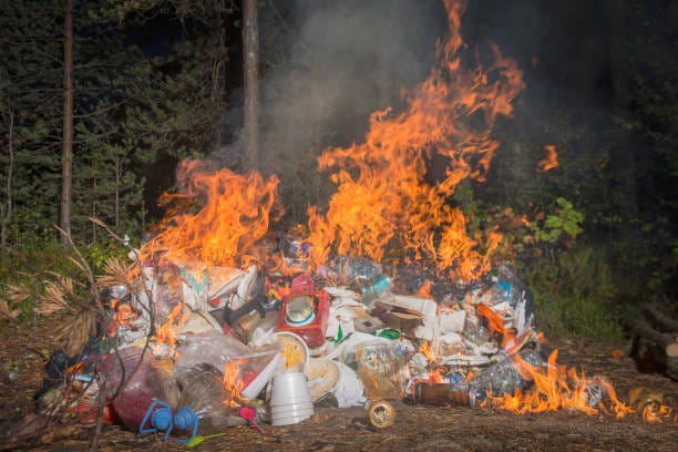trash fire