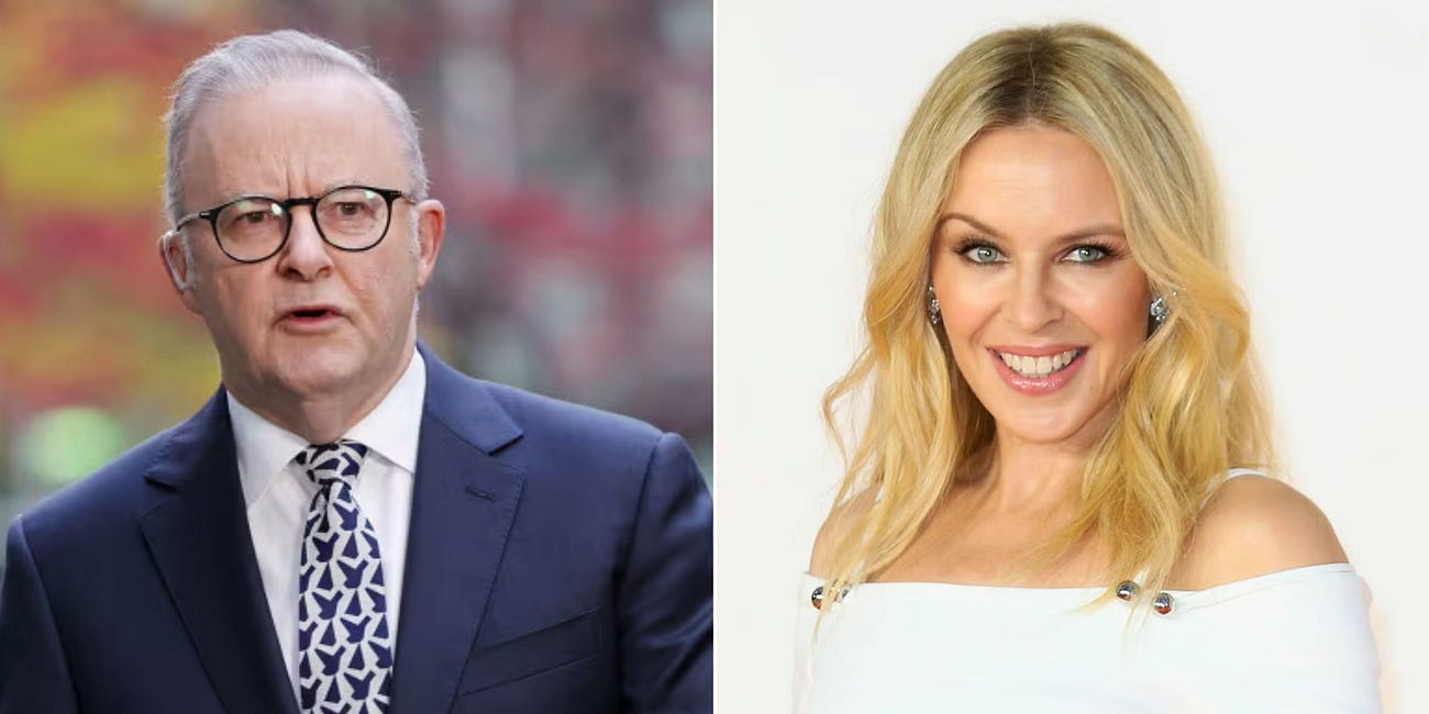 Why the Australian Prime Minster apologising to Kylie Minogue is actually funny