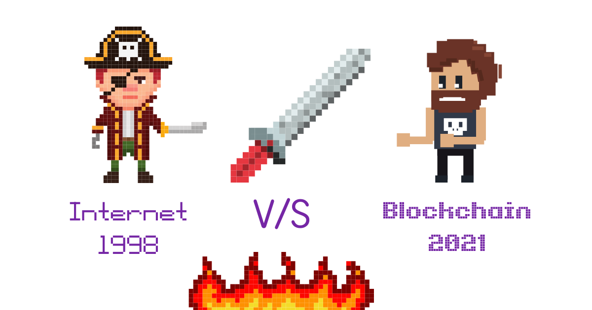 🐒 | La crypto en 2021 = Internet en 1998 ?
