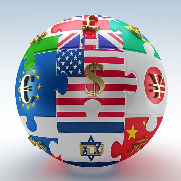United world economies Countries' flags as puzzle parts with currency symbols on them mapped to a sphere representing united world economies. This file contains a clipping path.Similar images: Foreign Exchange Risk in Global Sourcing stock pictures, royalty-free photos & images United world economies Countries' flags as puzzle parts with currency symbols on them mapped to a sphere representing united world economies. This file contains a clipping path.Similar images: Foreign Exchange Risk in Global Sourcing stock pictures, royalty-free photos & images