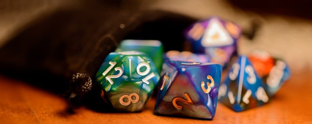 a group of dice