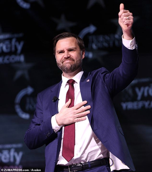 Vance is widely expected to launch a presidential campaign for the 2028 election, though he has said he's not going to focus on the gambit until after the 2026 November midterms