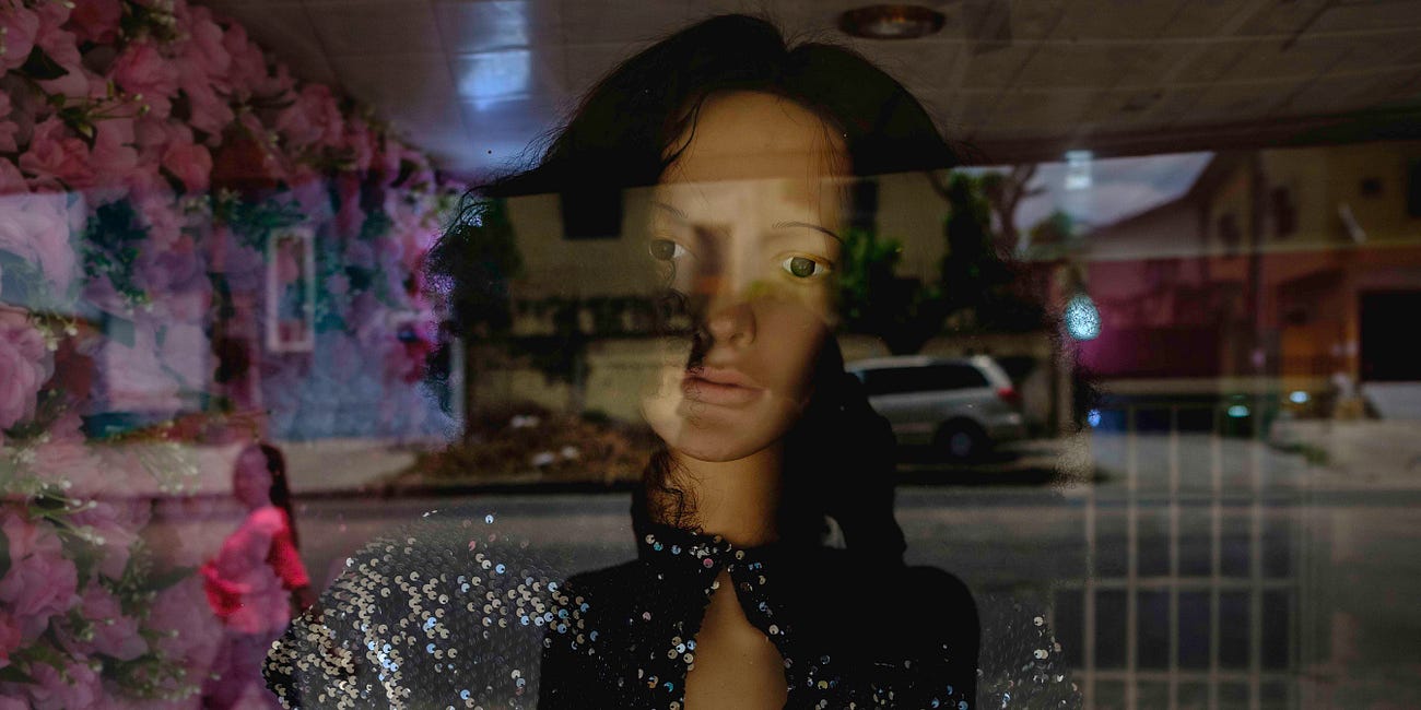 I am taken back to another version of myself.