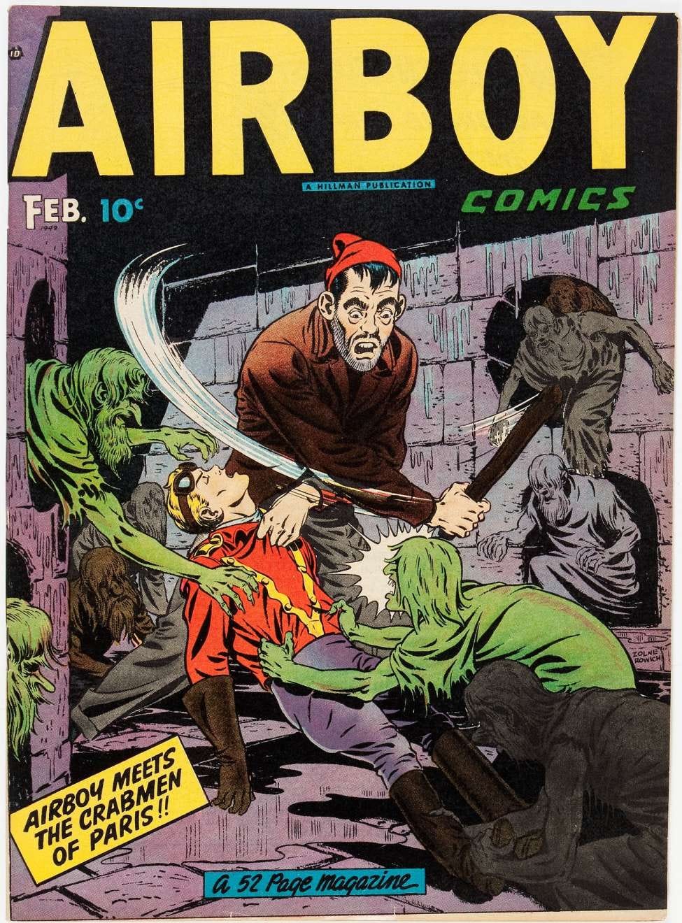 Book Cover For Airboy Comics v6 1 Book Cover For Airboy Comics v6 1