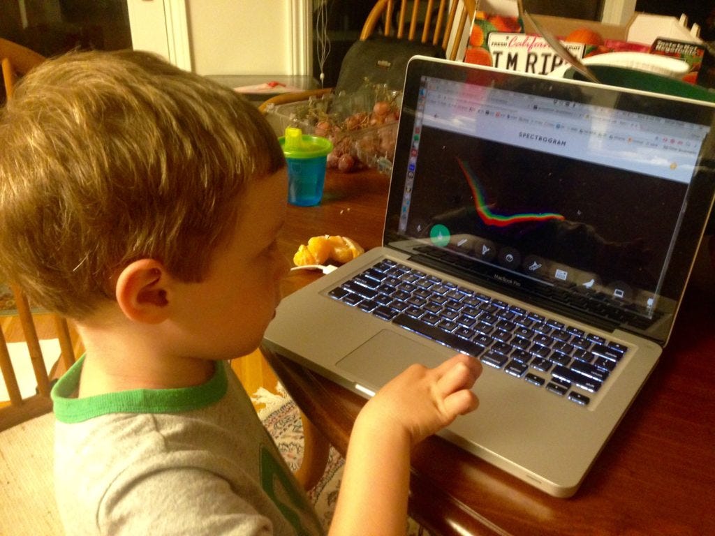 Milo gets some STEM education Milo gets some STEM education