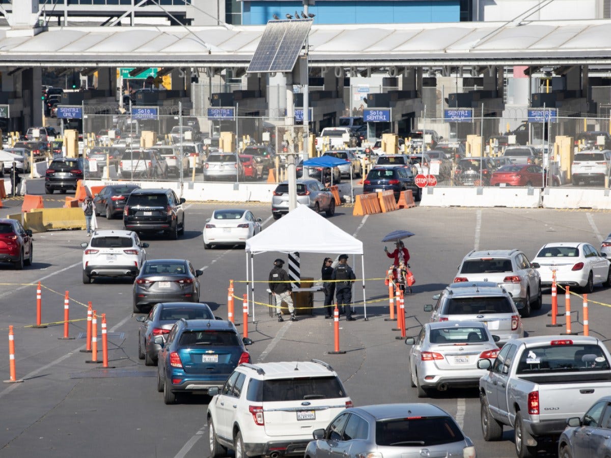 Tijuana once again sets up additional checkpoint at border crossing – San  Diego Union-Tribune