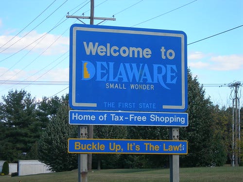 Welcome to Delaware Welcome to Delaware