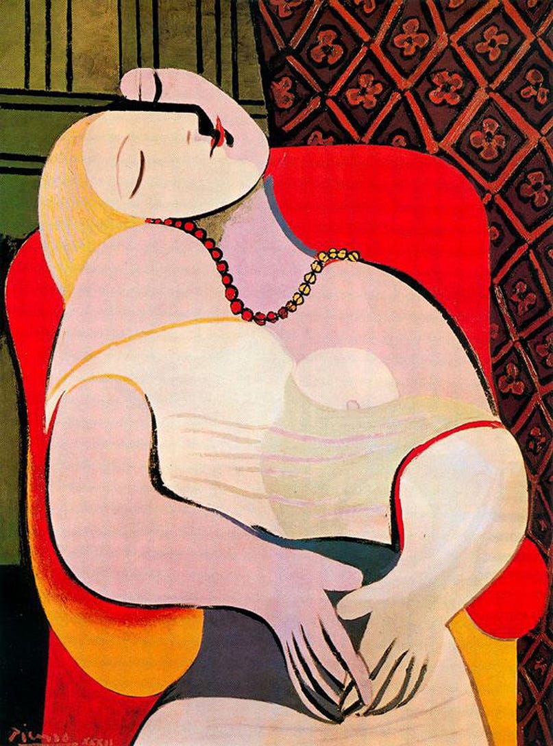 Pablo Picasso, The Dream, 1932
