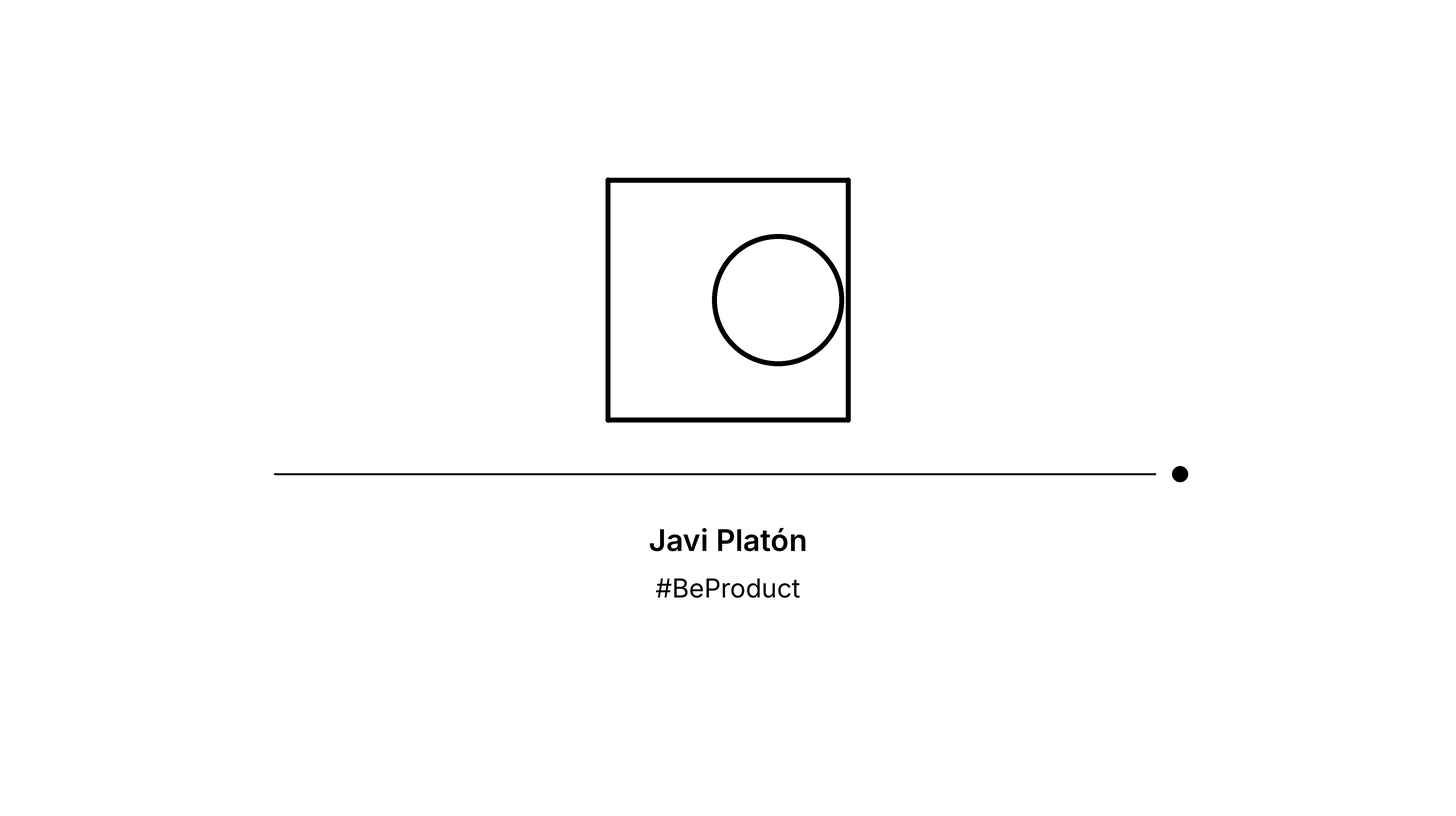 El problema del trabajo que vemos en producto, por Javi Platón