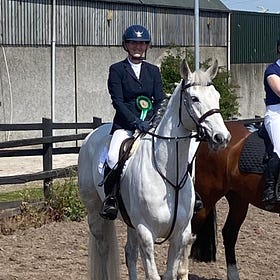 Helen placed for Strule Valley club at NIRC show jumping championships