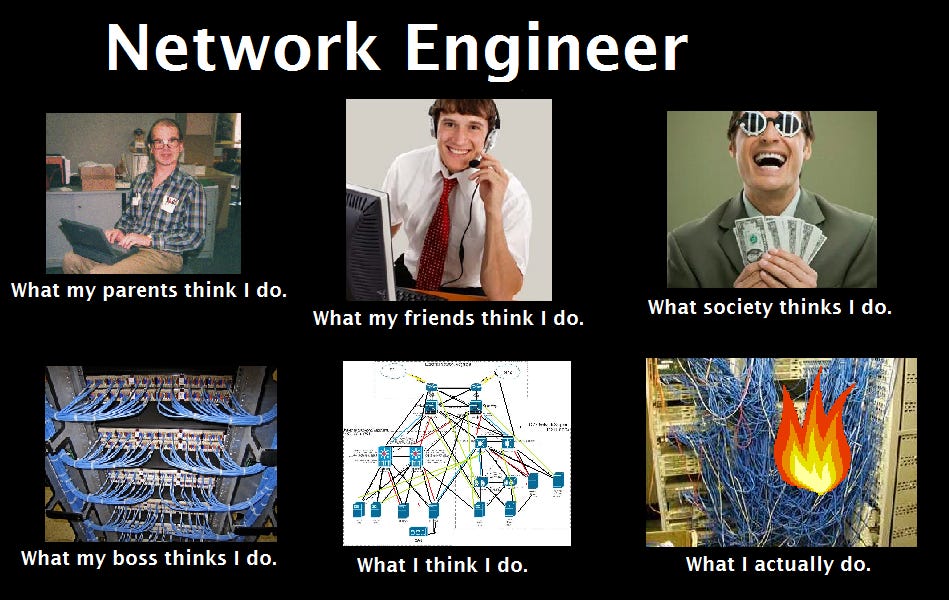 Network Engineer | Network engineer, Tech humor, Jokes