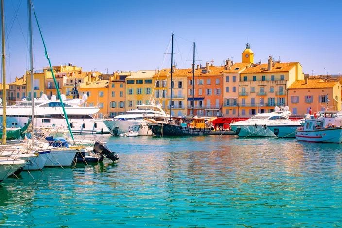 Nice to Saint Tropez transfer French Riviera coastline marina