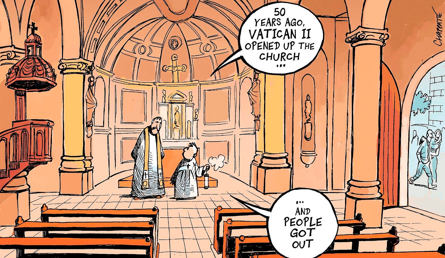 50 Years After Vatican II | Globecartoon - Political ...