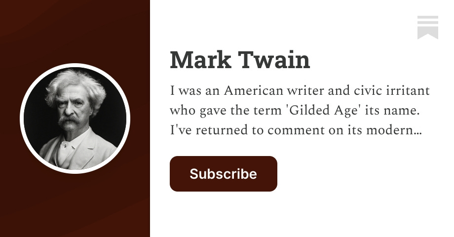Mark Twain | Substack