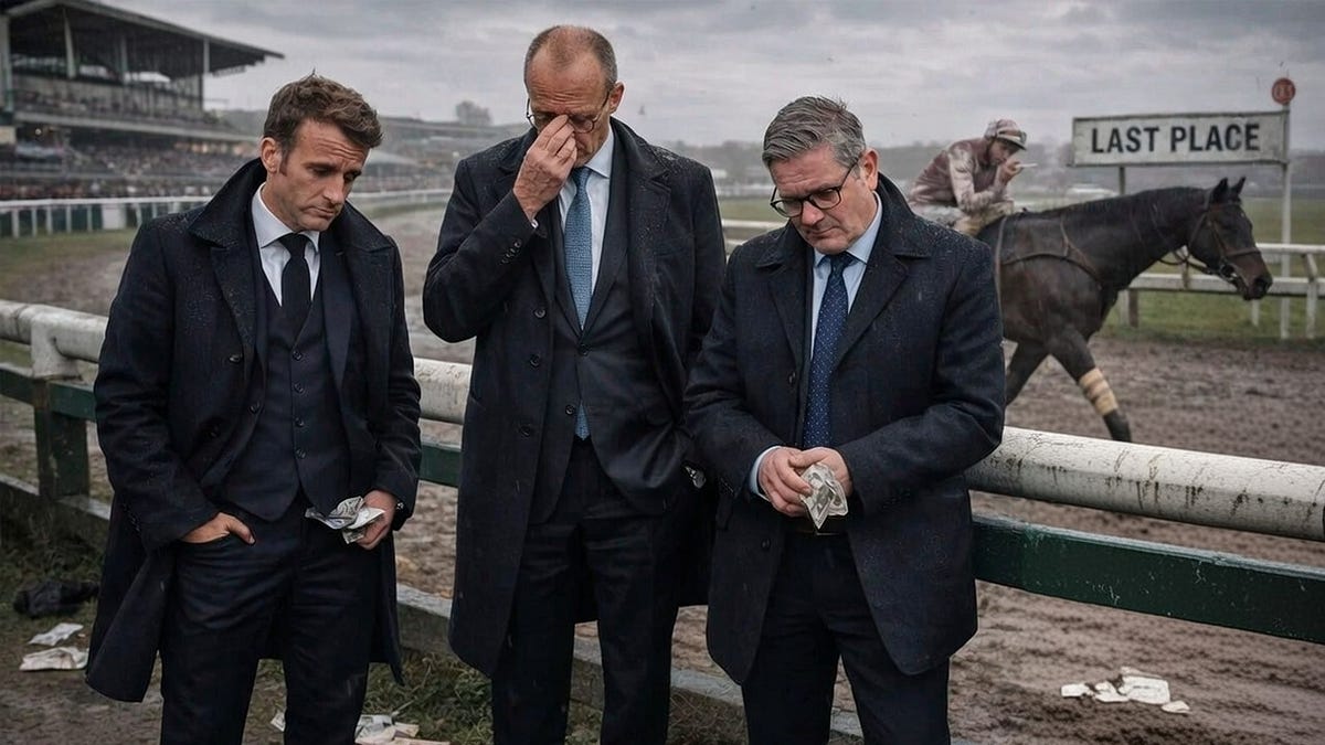 Europe's Triumvirate of Lame Stooges Faces Moment of Truth