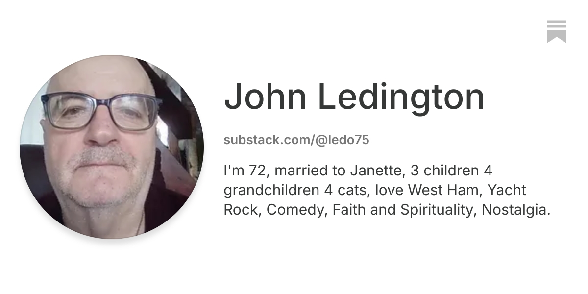 John Ledington | Substack
