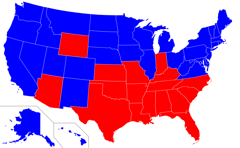 File:School corporal punishment USA map.svg