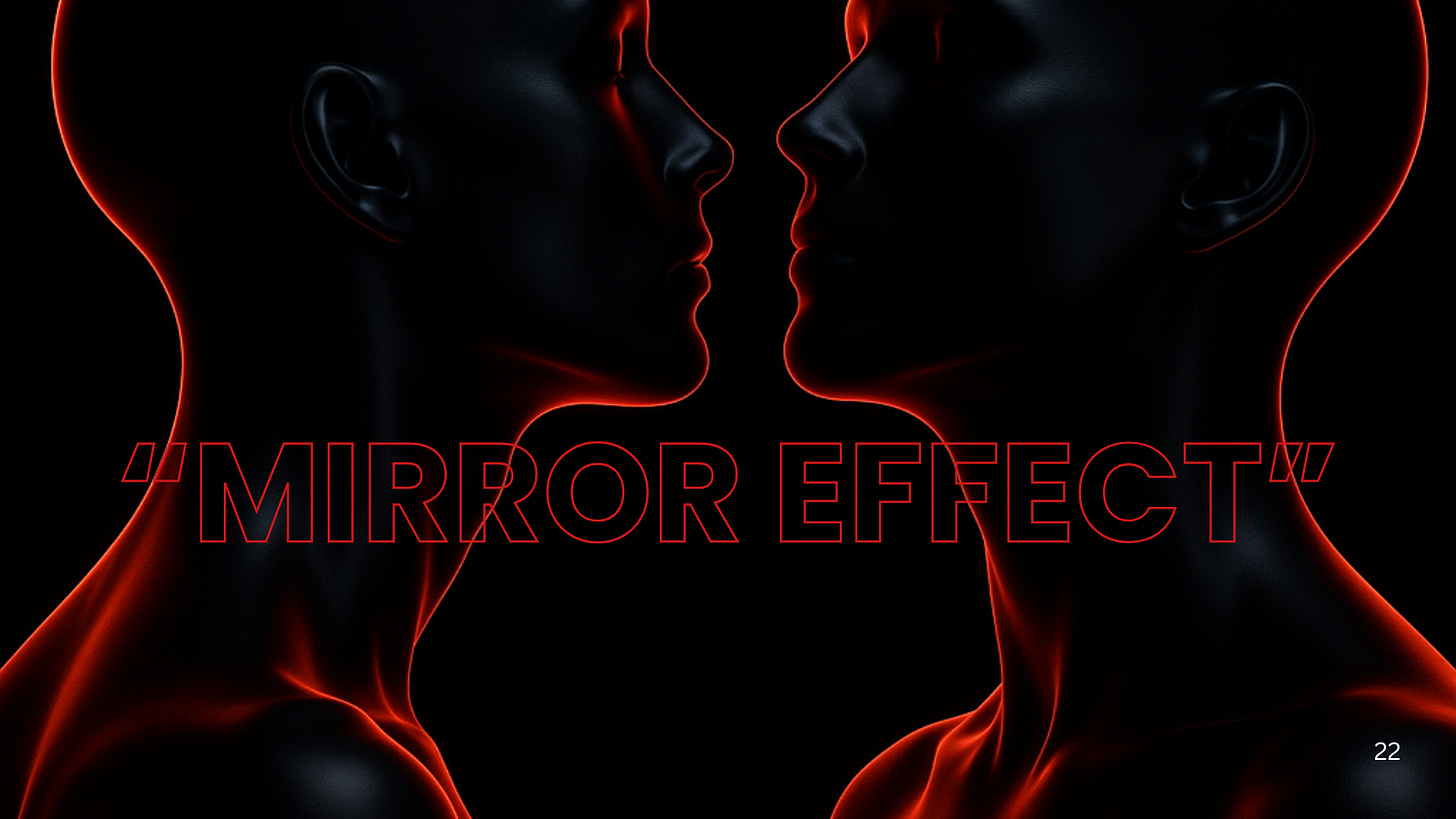 We see in others what exists in ourselves: Projection and the 