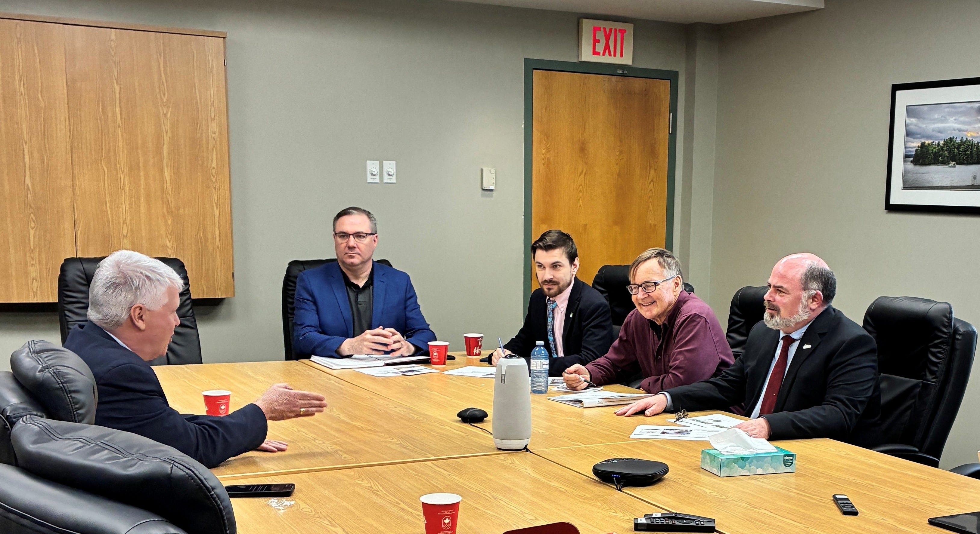 News Release: MP Terry Sheehan Visits Elliot Lake City Hall