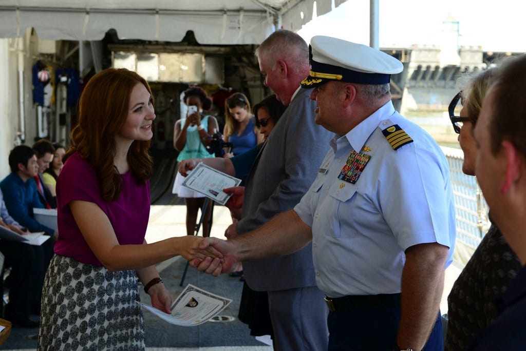 2015 Portland Rose Festival naturalization ceremony 2015 Portland Rose Festival naturalization ceremony