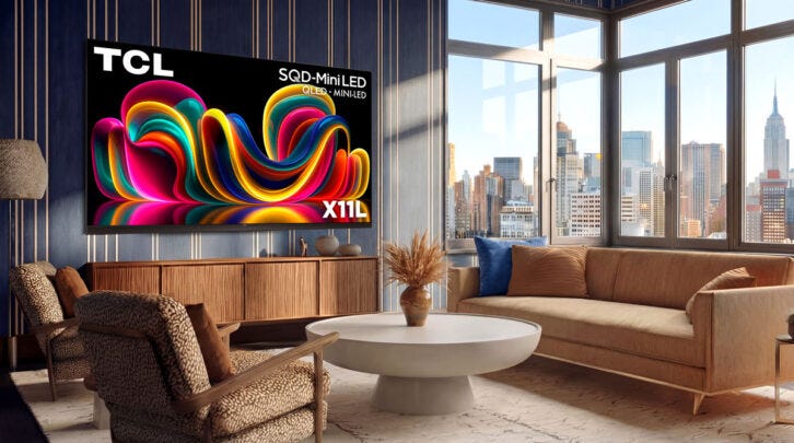 CES 2026: TCL Unveils X11L Series SQD-Mini LED TV - Residential Systems