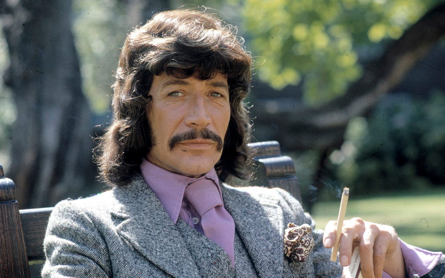 Peter Wyngarde as Jason King – the Bentley-driving international man of  mystery