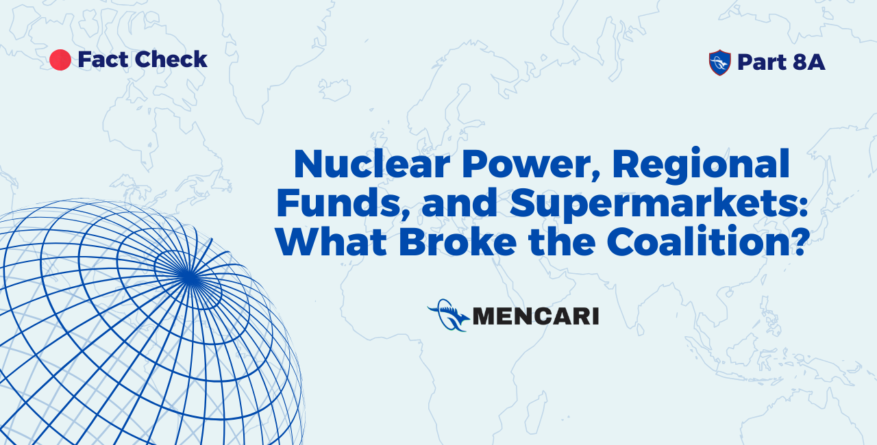 Nuclear Power, Regional Funds, and Supermarkets: What Broke the Coalition?