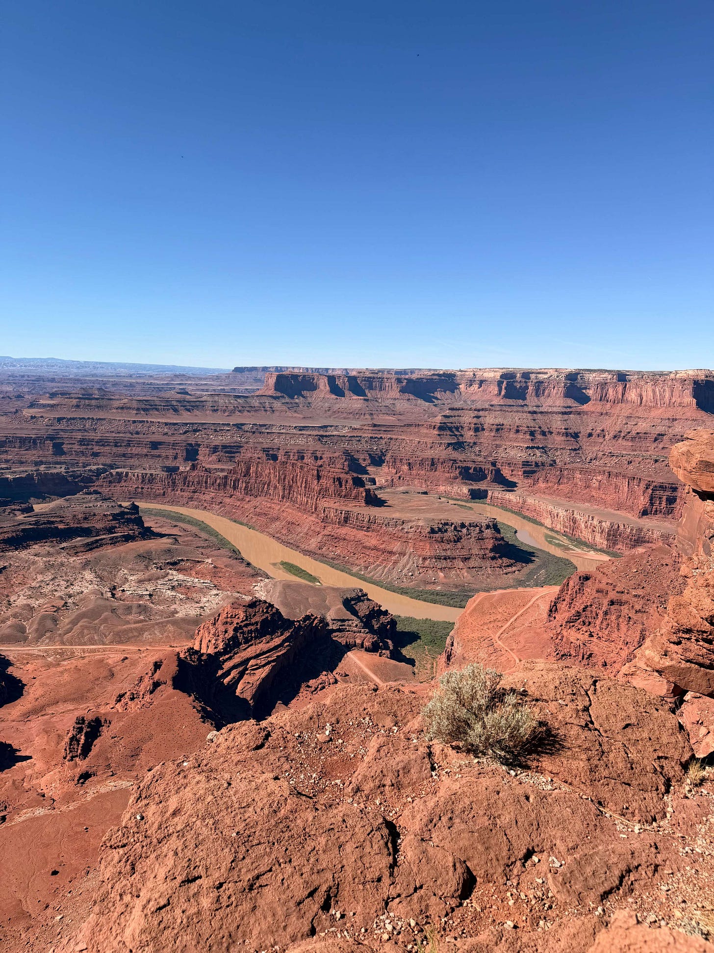 Canyon views from Island in the Sky district in Canyonlands National Park