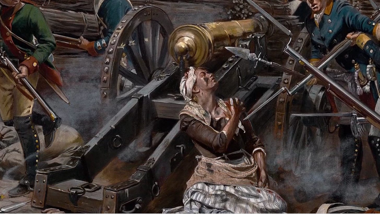 Margaret "The Redcoat Killer" Corbin. No one called her that. But they shoulda