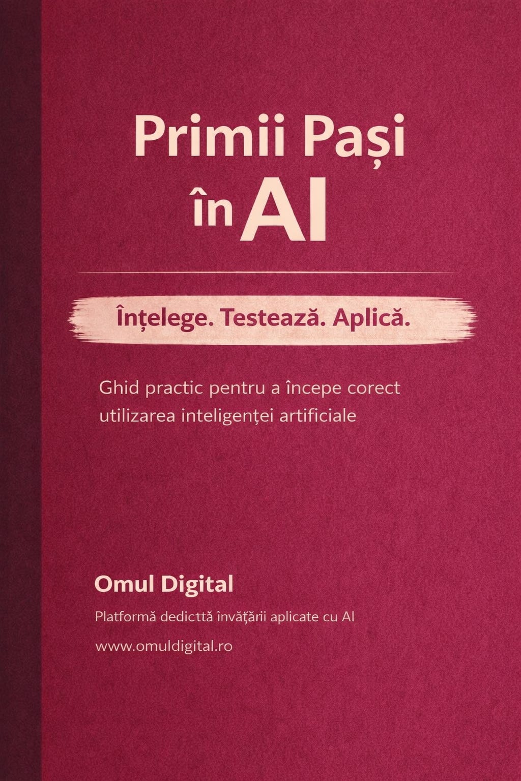 Primii Pasi in AI