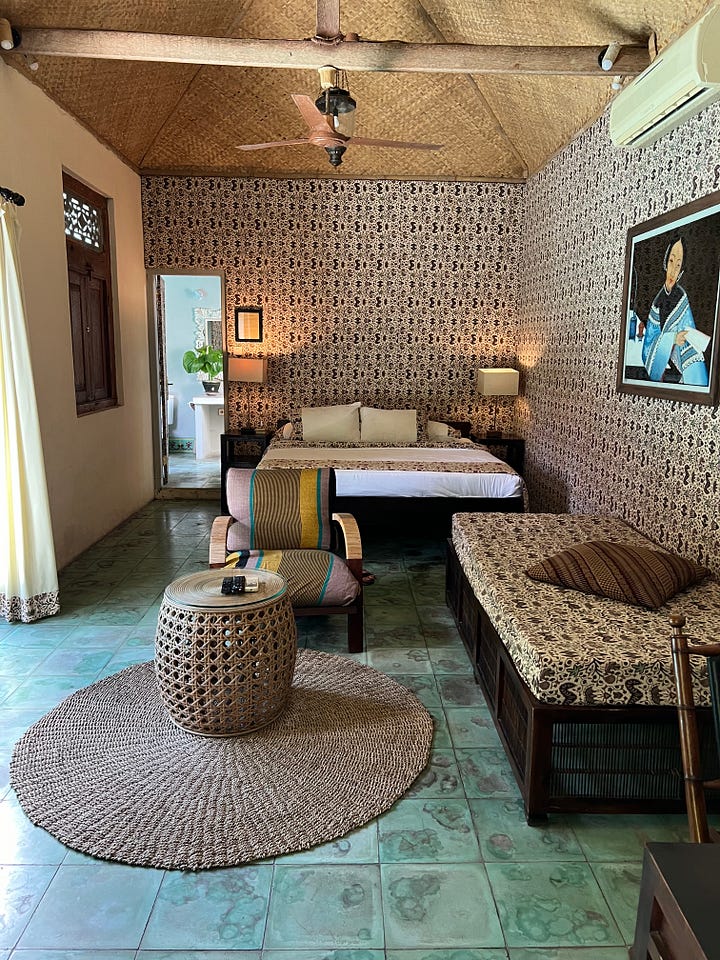The D’Omah Hotel And Village Resort, just outside Yogyakarta