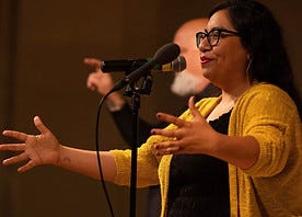 Diana Medina march featured storyteller Diana Medina march featured storyteller